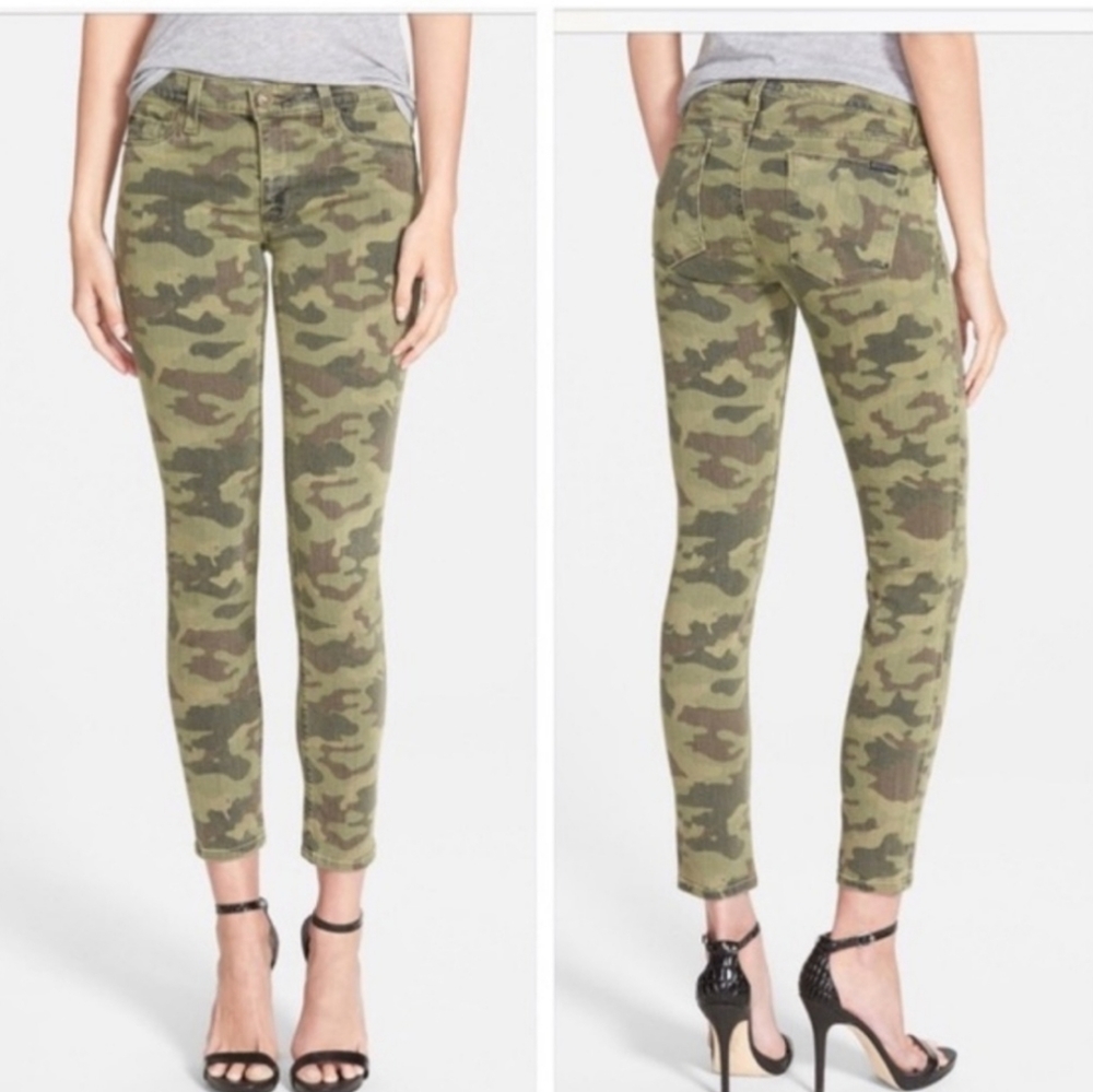 Hudson Camo Skinny jeans